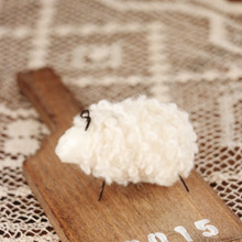 100均毛糸で作る、もこもこひつじ