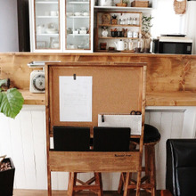 DIYで、家事時間に確認できる可愛い書類収納ボード