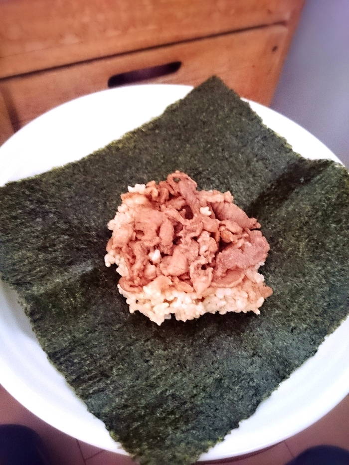 焼肉バージョンも同じように作ります