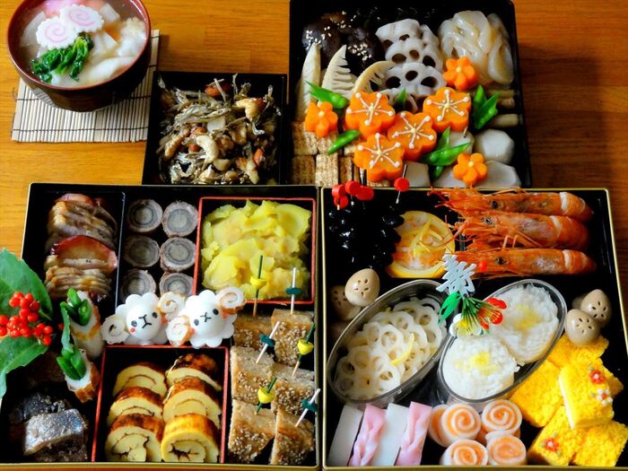 2015*ひつじ年の我が家のお節