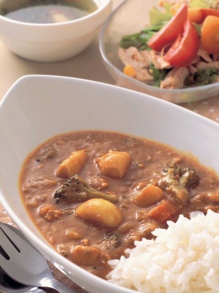 子供も大人も大満足! ホクホクにんにくの豆乳カレーレシピ