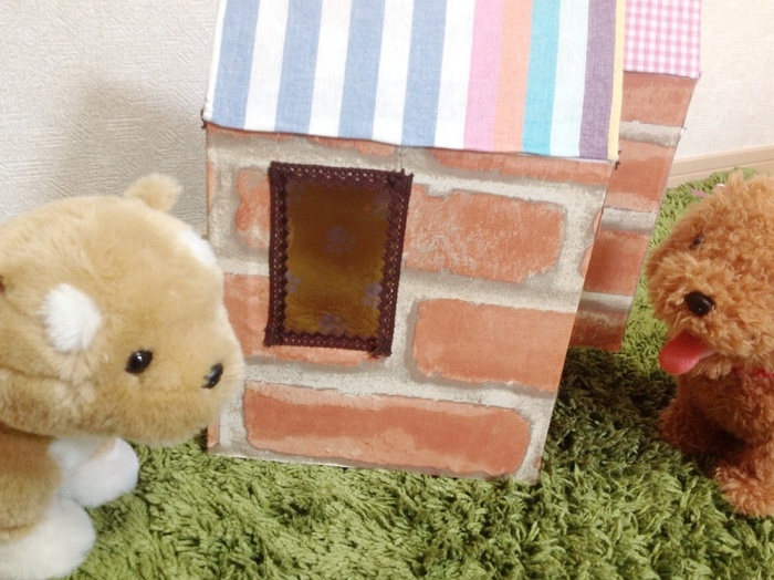 捨てずに使っちゃおう。犬小屋