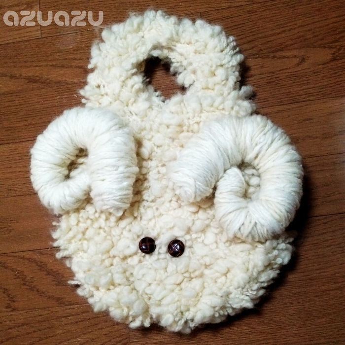 安全ピンで装着