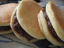 簡単・ホットケーキミックスでどら焼き