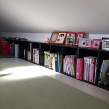 カラーボックスdeおうち図書館