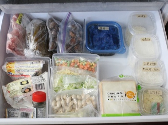 冷凍庫のムダなしすっきり収納方法