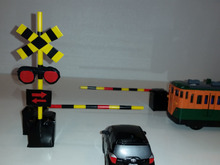 踏切大好き♡手作りおもちゃ