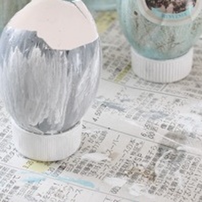 土台はペットボトルキャップ