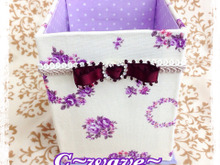 空き箱をリメイク!素敵❤なカルトナージュの作り方