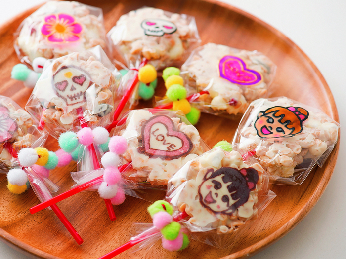 バレンタインの友チョコに!簡単クランチのロリポップ!