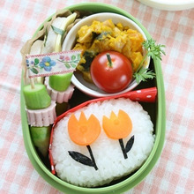 誰でも簡単!チューリップデコ弁の作り方