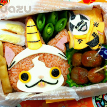 節分キャラ弁☆妖怪ウォッチ鬼ジバニャン&ウィスベェ