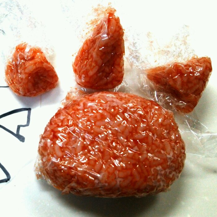 ケチャップライスでジバニャン