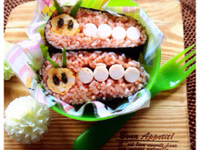 ぶきっちょさんでも簡単に出来る! デコおにぎらず!〜子供の笑顔がみれます〜