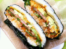 メキシカン☆タコライスおにぎらずのレシピ♡