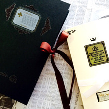 100均リメイク♫ 洋書風ラッピング