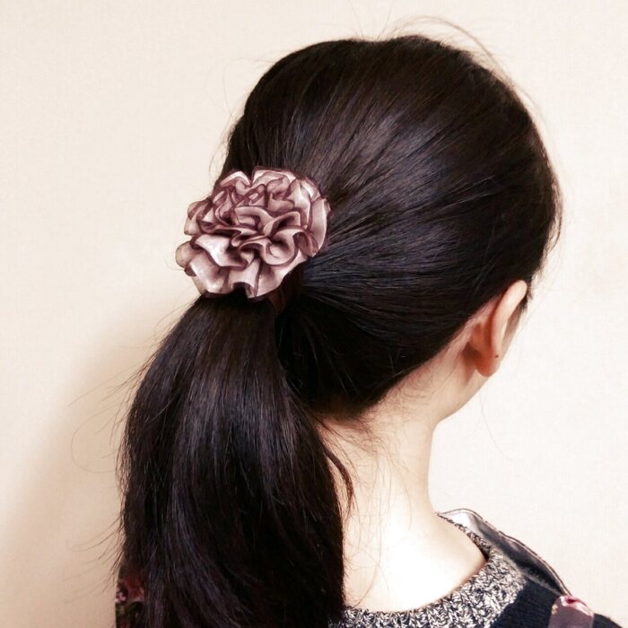 おまけ:髪に巻く