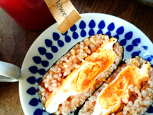 フライドオニオンが大活躍♥洋食屋さんのおにぎらず