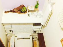 暗い 狭い 収納ない トイレをDIY ビフォーアフター