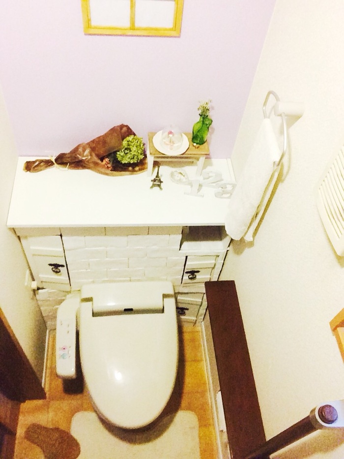暗い 狭い 収納ない トイレをDIY ビフォーアフター