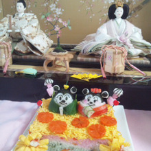ミッキーとミニーのひな祭り♪