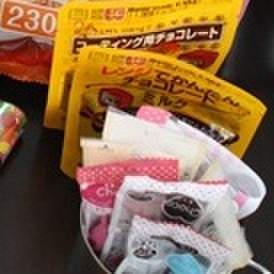 コーティング用チョコとチョコペン
