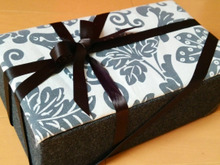 簡単カルトナージュ!空き箱をギフトボックスに