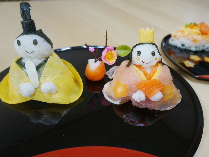 可愛い!お雛様お内裏様✿寿司