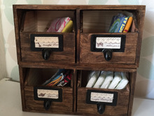 100均(ダイソー)グッズで簡単☆おしゃれな身だしなみ引出BOX