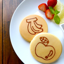 プラスの材料は不要!お絵描きデコホットケーキ