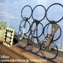 おしゃれメガネっこ 必見! 100均で メガネスタンド。