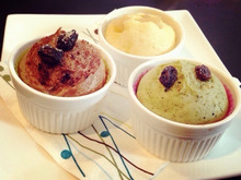 100均シリコンカップを内側に!ココットで作る、あったか蒸しパン