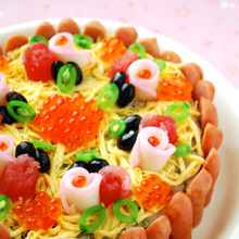 アイデア満載!タルト風ちらし寿司