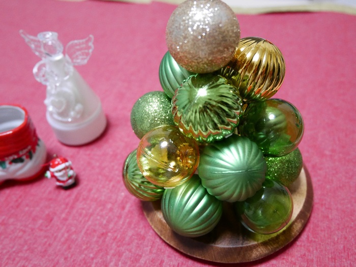 積み重ねてツリーに