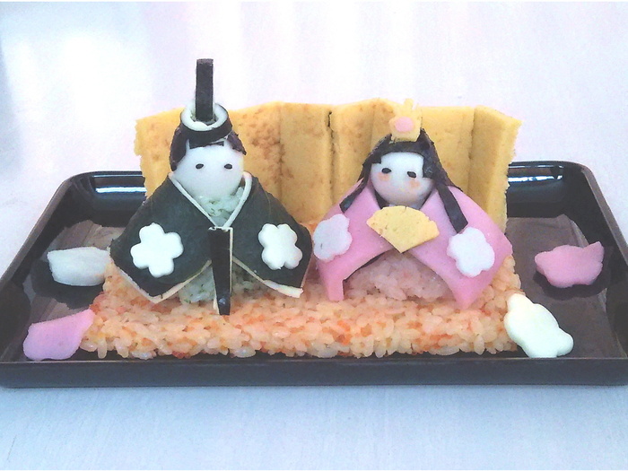 ぜ~んぶ食べれるおひな様