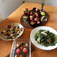 雑貨屋さんのような楽しむテーブルカフェ