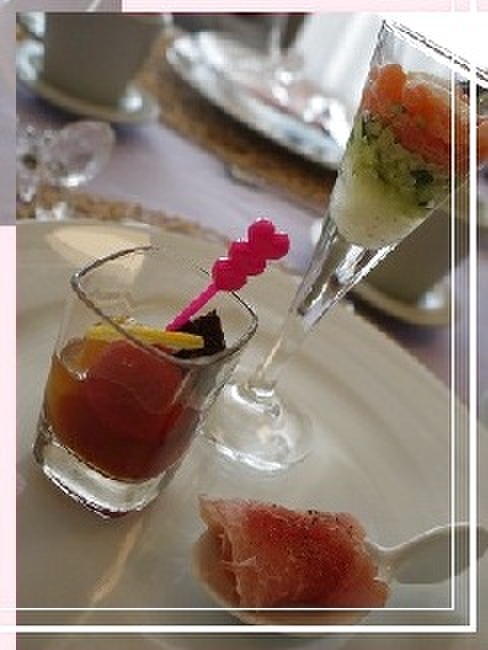 お皿に盛りつけると