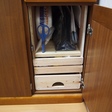 バッグインバッグならぬ「ケース in キッチンカウンター」