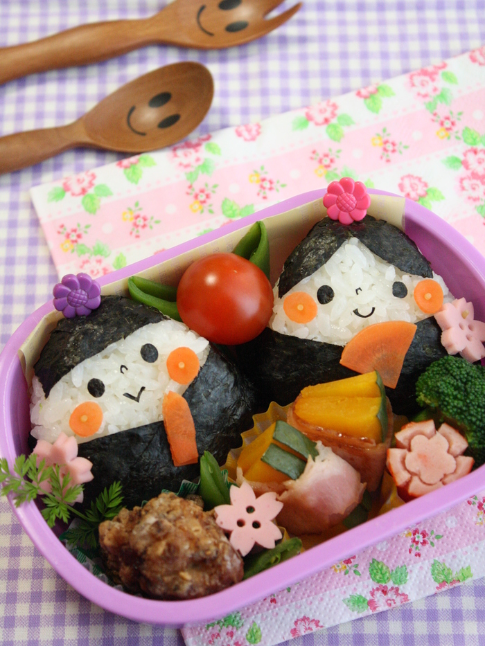 お弁当箱に詰める