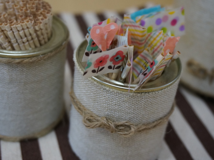 わさび缶がちょうどいい!簡単可愛い楊枝入れ×小物入れ