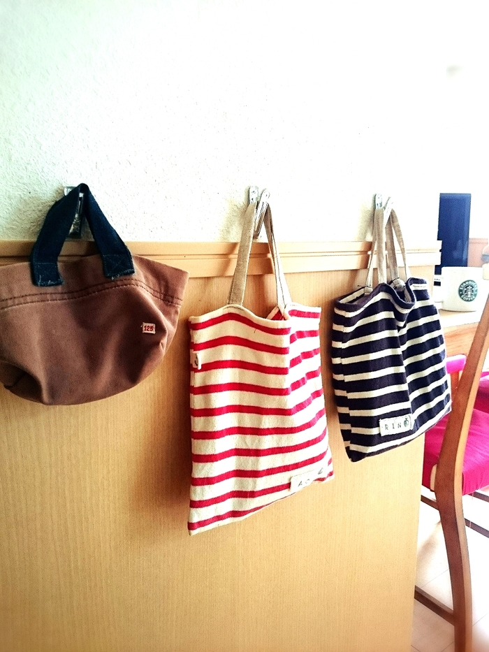 簡単!アルミピンチとピンでフックに変身!