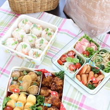 プチ手間&100均グッズで可愛く☆お花見弁当