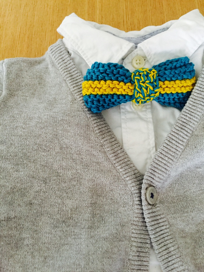 卒園入学のセレモニー服に。手編みで作りましょ