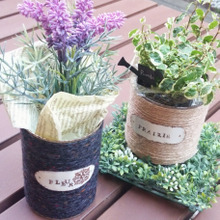 グルグル巻くだけ!な簡単空き缶リメイク