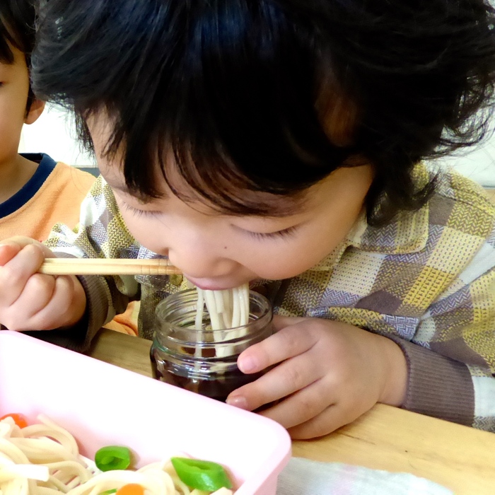 子供も上手に食べられました!