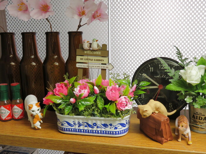 省スペースで飾れます