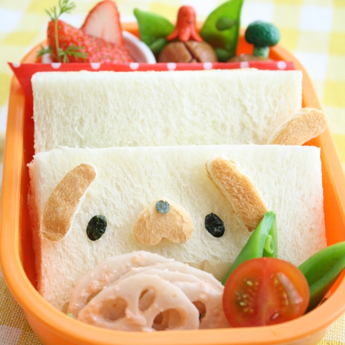 【作り方】ワンちゃんのポケットサンド弁当