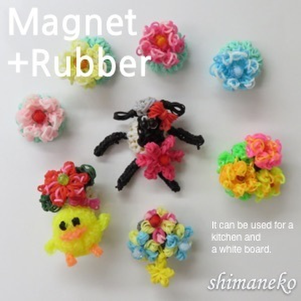 飾る場所:冷蔵庫の扉がカラフルに変身!