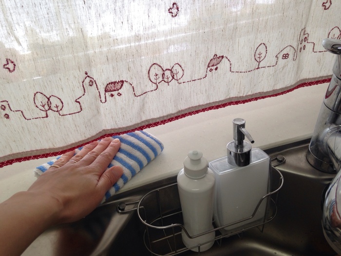 サッとお掃除でいつも清潔!
