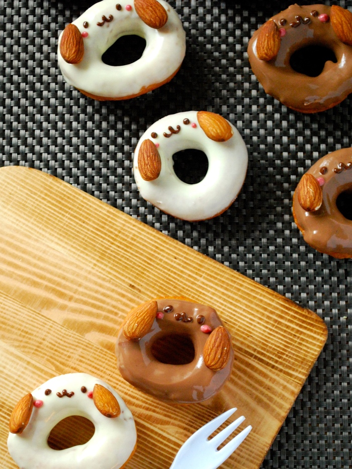 チョコで簡単!デコドーナツ